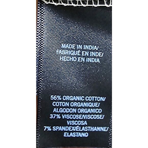 Kenneth Cole Beige Organic Cotton Blend Mens T-Shirt Medium - Picture 5 of 9